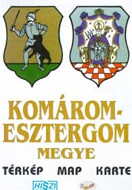 Megyetérkép: Komárom-Esztergom megye